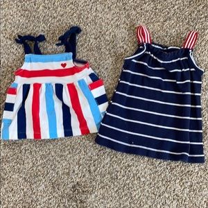 Patriotic 3 month carters shirts